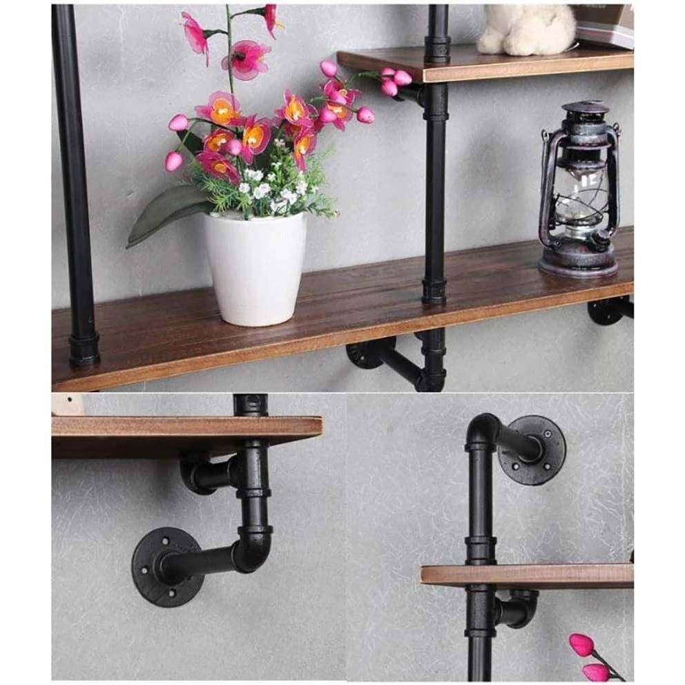 铁艺GYP-ZWJ书墙上置物架酒吧吧台工业风墙壁饰架层架壁字挂实木,收纳整理,书桌收纳置物架,淘宝优惠券,粉丝福利购,淘宝优惠卷