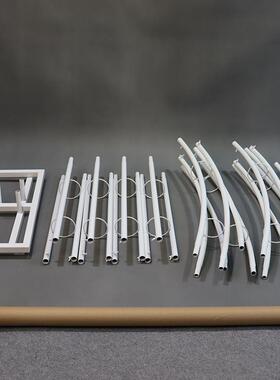 新款婚铁弧形架BCB子婚礼舞台背景加厚门白色拱U型庆架子花艺门插