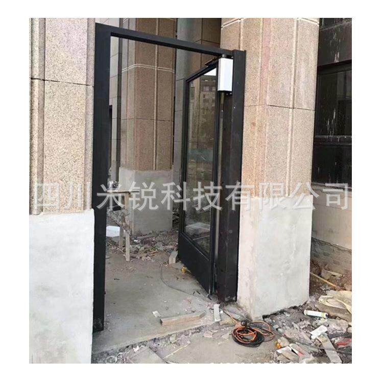陕西侧曲臂自动开门机商洛市刷卡装电动闭M140门器门区开小器厂家