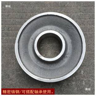 起车地轮滑轮钢组定564滑轮动滑轮铸钢轮滑车轮子重丝绳导滑向轮