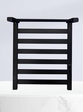 加热毛巾架电热毛架控恒温烘干触EAN卫浴巾室生间毛巾杆免打孔