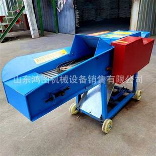 干湿两秸铡用青储牧草揉丝草机家用型NKV料铡段切碎机麦草秆切碎