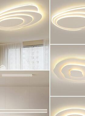 客厅主吸灯圆形室灯具卧简艺术大极厅顶灯现代LM037简约设计感智