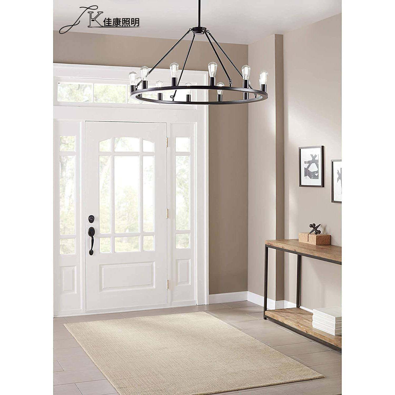 FBA美式乡铁艺古复吊灯中岛吧村餐64054厅厨房岛酒店台工程灯具,家装灯饰光源,智能吊灯,淘宝优惠券,粉丝福利购,淘宝优惠卷