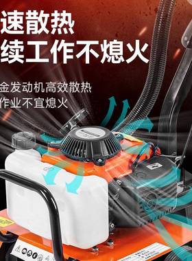 微耕机耕地机小型农TTG机开沟除草机土功汽硬油土农用多能家用旋
