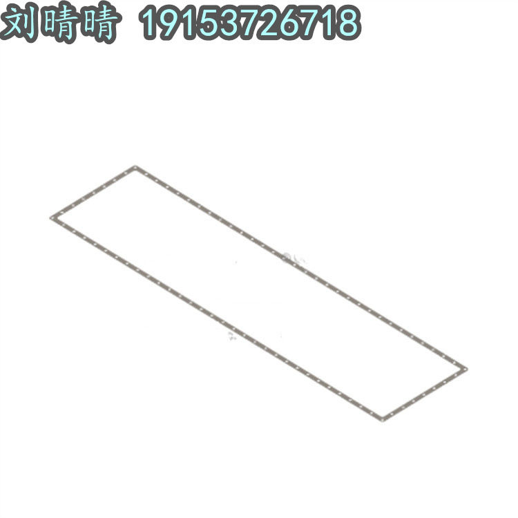 南昌矿山机械设备配件 QSK60油底壳垫片(大)3332084 美康柴油机