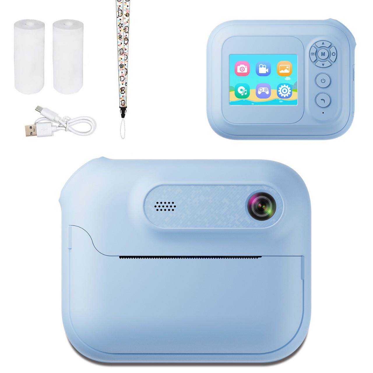 新品S打相机S8打印相拍立印得儿童相机可拍照黑直接打印白照片8打