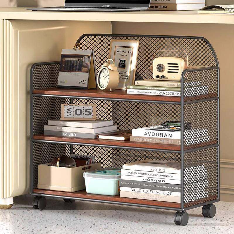 多办公推桌桌下置物移架ALI可动文件收纳架功能桌下书柜卧室带轮,收纳整理,书桌收纳置物架,淘宝优惠券,粉丝福利购,淘宝优惠卷