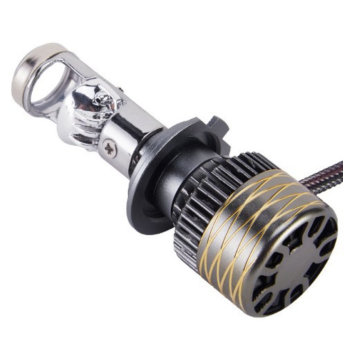 A80新款汽车LED透镜大灯雾灯H4/H7/H11/9005鱼眼小透镜远近光