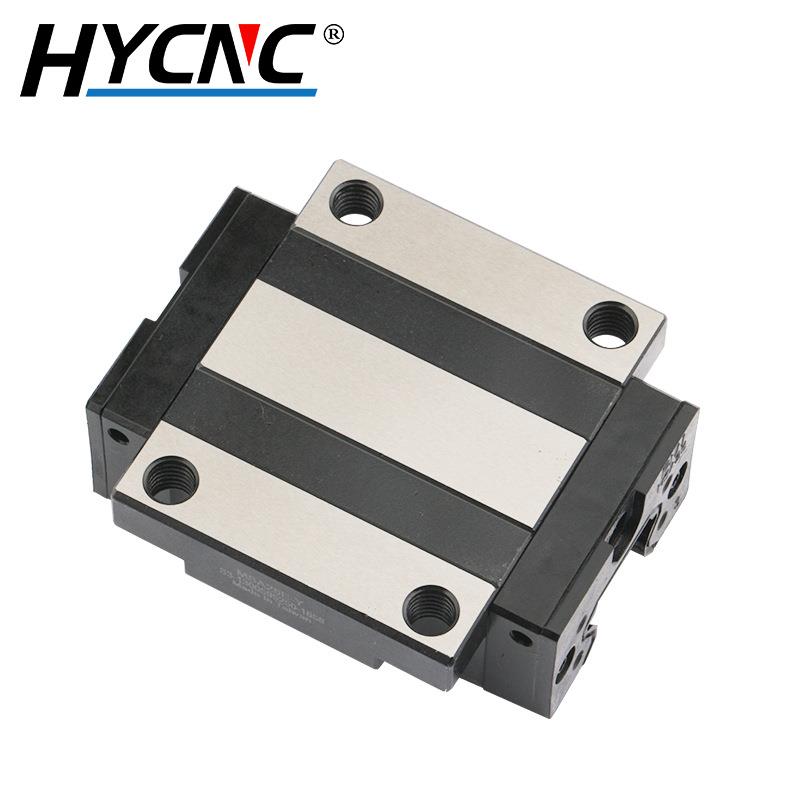 PMI银泰滑块雕刻机方形带法兰直线MSA20/25/30导轨滑块