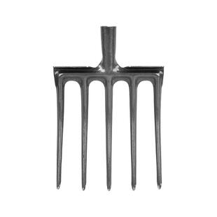 农用翻地钢叉四齿花生挖土农具翻土叉子木杆铁叉头五松土种地