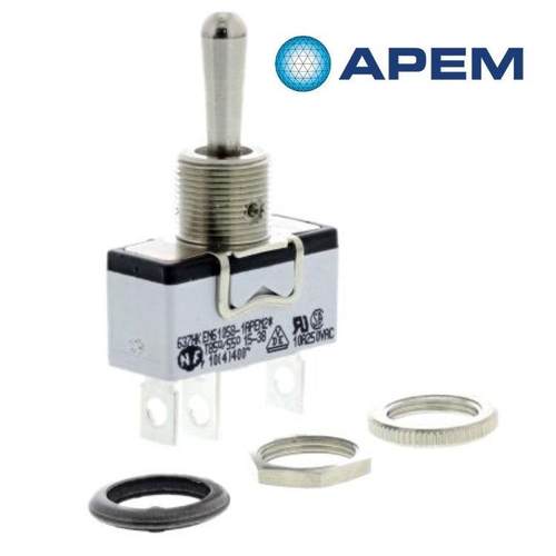 APEM6大电流钮子开关637HK