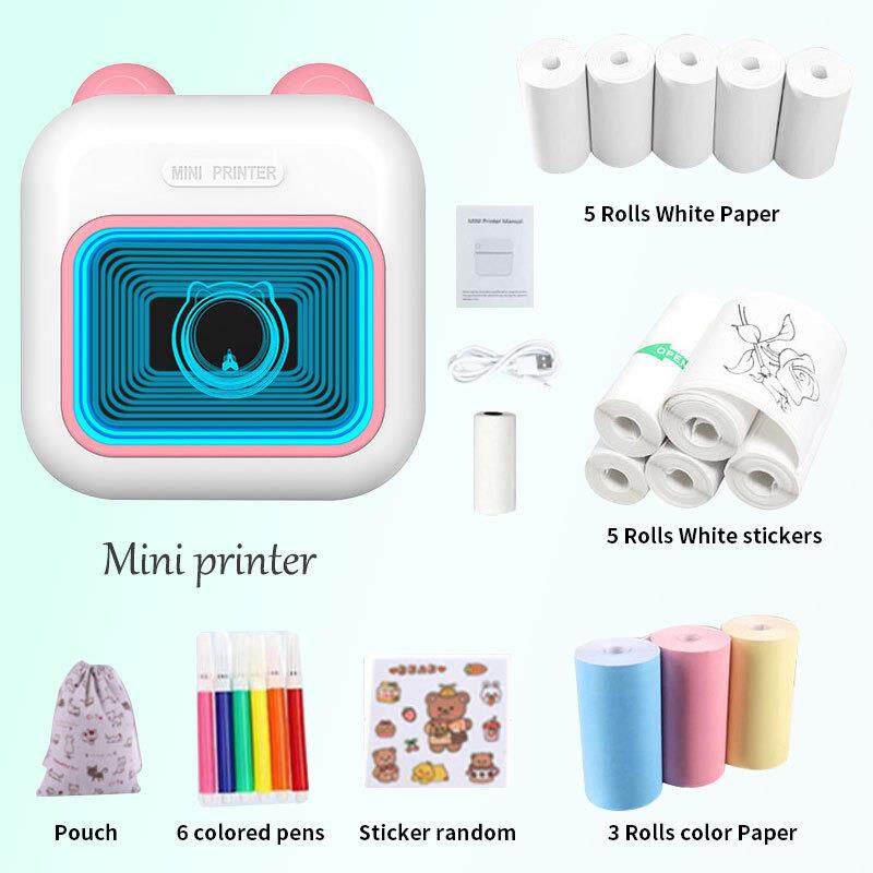 高清错题迷你打印机便携式抄题整理神器家用小型错题作业帮错题机