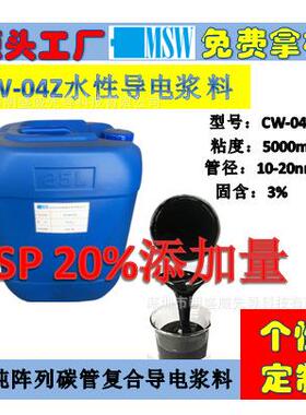 CW-04Z6YJ水系导电银浆导电银布、银纤维涂覆，软体屏蔽涂覆