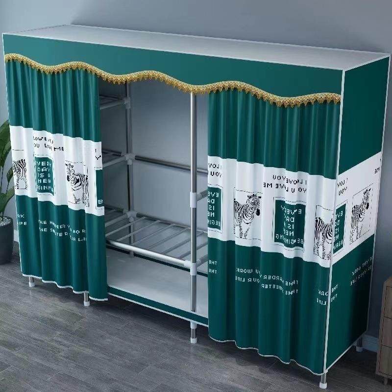 简易布衣柜钢管加粗加固大号双人架子衣橱收纳架直销一件包邮,收纳整理,烫衣板及配件,淘宝优惠券,粉丝福利购,淘宝优惠卷