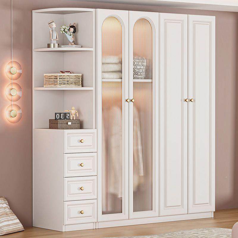 意式衣柜家用卧室轻奢奶油风简易组装储物柜子组合儿童收纳大衣橱,收纳整理,烫衣板及配件,淘宝优惠券,粉丝福利购,淘宝优惠卷