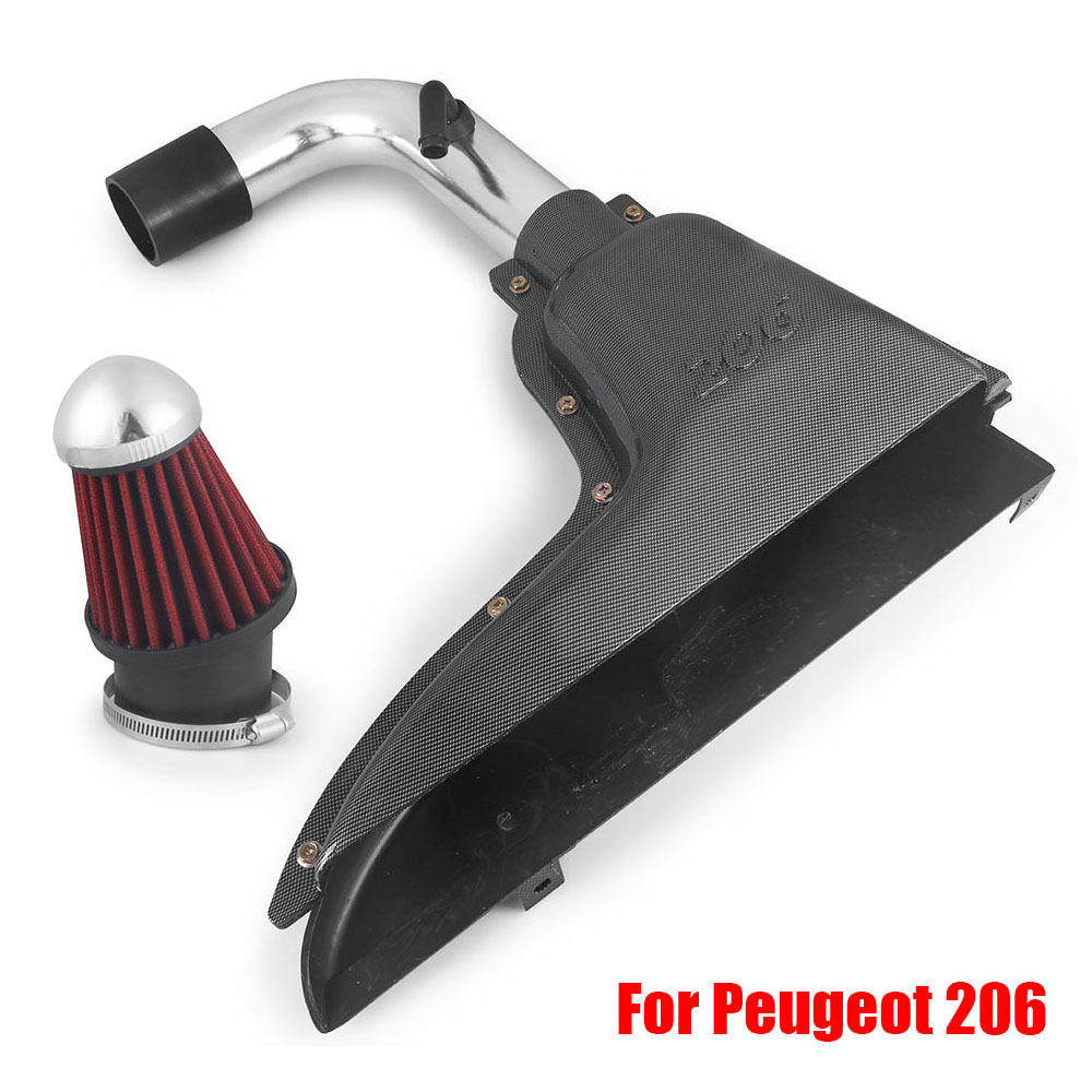 汽车改装进气系统进气箱空气滤清器适用于PEUGEOT2061998-2006