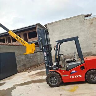 工地叉车吊臂起重加长加高吊臂起重神器伸缩调节改装臂合力杭叉