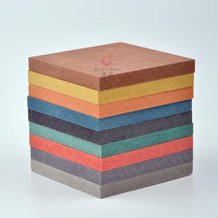 防潮阻燃彩色密度板中纤板儿童家具密度板幼儿园墙体展具工艺品