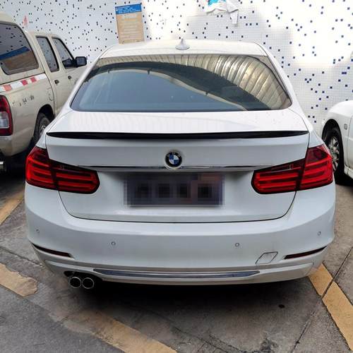 适用13-19新宝马3系F3035320li330li325li改装M3专用烤漆尾翼