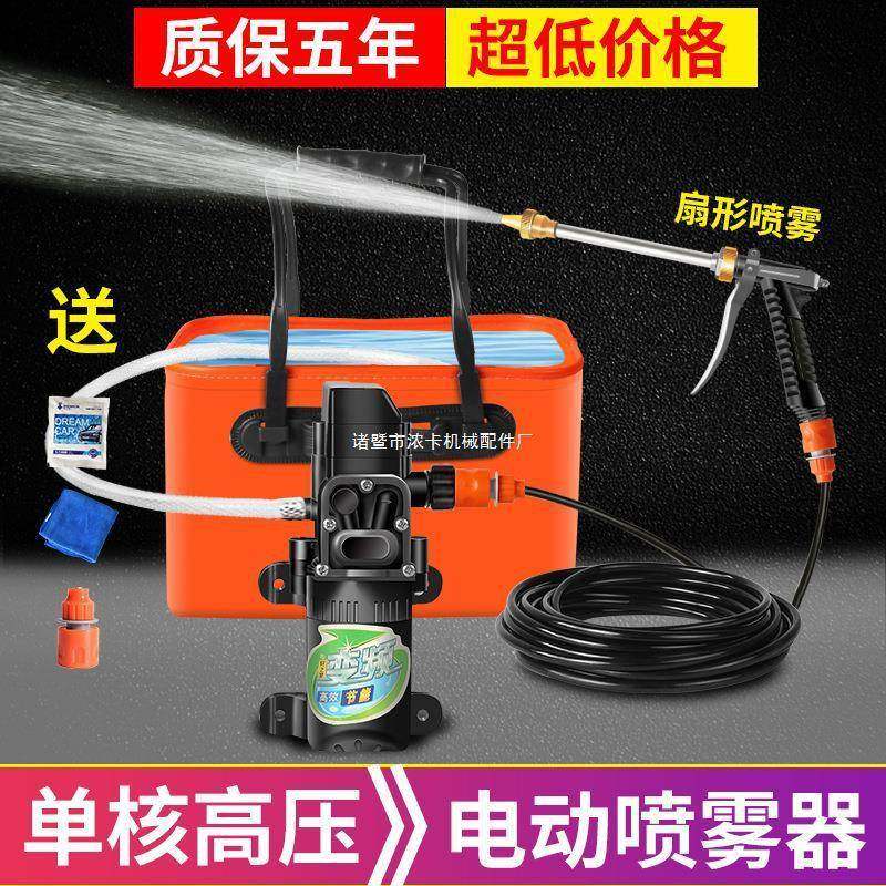 12v车载洗车机便携式220V高压洗车家用水泵汽车用洗车器水枪直销