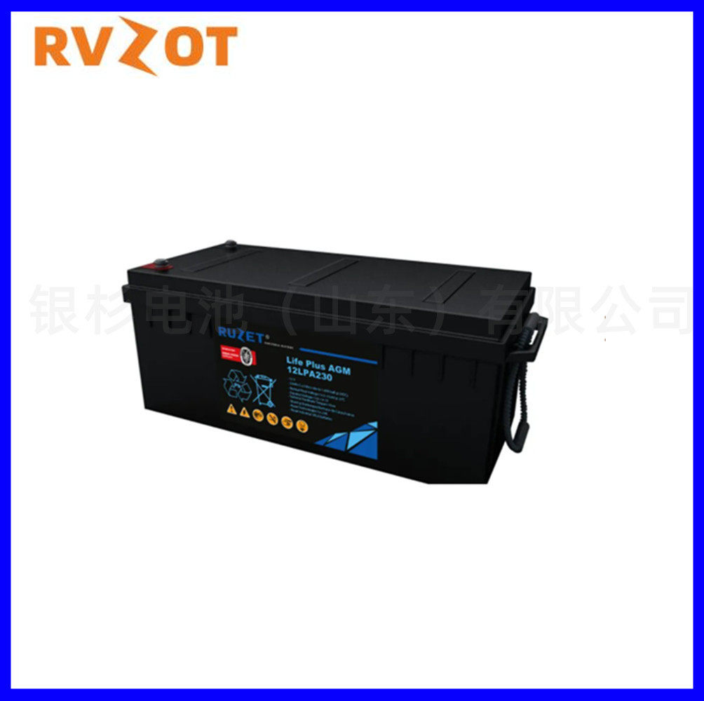 RVZOT路盛蓄电池12LPG50铅酸免维护12V50Ah储备电源