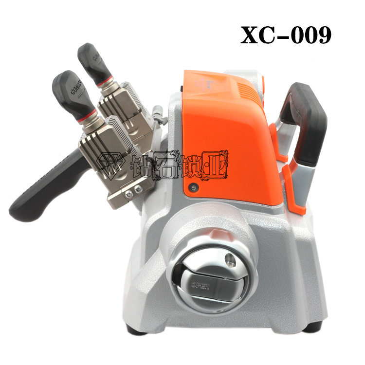 秃鹰手动平铣卧式钥匙机XC009电池版VVDI手动平铣配匙机