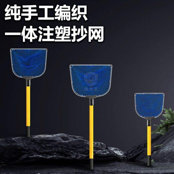 不锈钢实心抄网玻璃钢捞鱼网小眼浅网兜捞虾海鲜抄网水产饭店养殖,户外/登山/野营/旅行用品,抄网头,淘宝优惠券,粉丝福利购,淘宝优惠卷