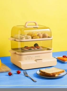 思嘉思达珍膳美电蒸锅12LSKD-C0088家用两层智能电蒸笼蒸锅