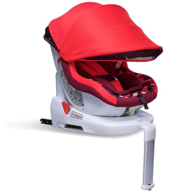 儿童简易旋转安全座椅0-4岁支撑腿宝宝椅车载坐接口婴儿护航舰