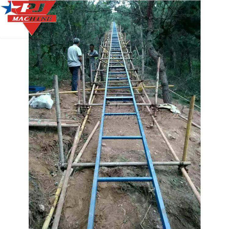 电动斜坡提升上料机高速公路斜护坡运料车建筑工地上料提升机