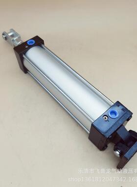 国产拉杆式带安装附件气缸SC100X250-CA-CB-Y带双耳座和单耳座