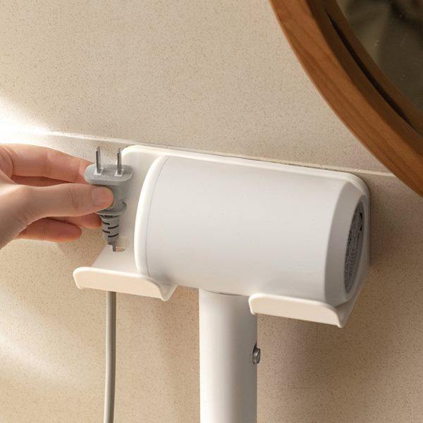 吹风机置物架免打孔家用卫生间浴室放风筒架子挂壁式支架放置挂架,家庭/个人清洁工具,吹风机置物架,淘宝优惠券,粉丝福利购,淘宝优惠卷