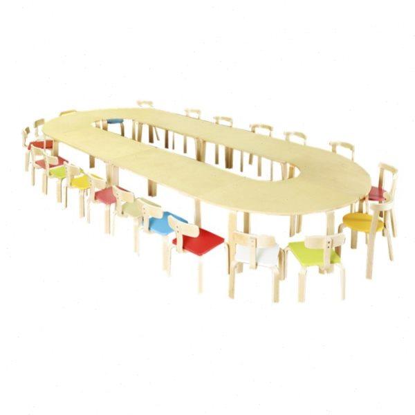 幼儿园实木桌椅儿童组合学习桌早教培训班拼接大课桌小学生美术桌,商业/办公家具,课桌椅/学生桌椅,淘宝优惠券,粉丝福利购,淘宝优惠卷