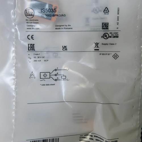 IFM易福门接近开关IS5035