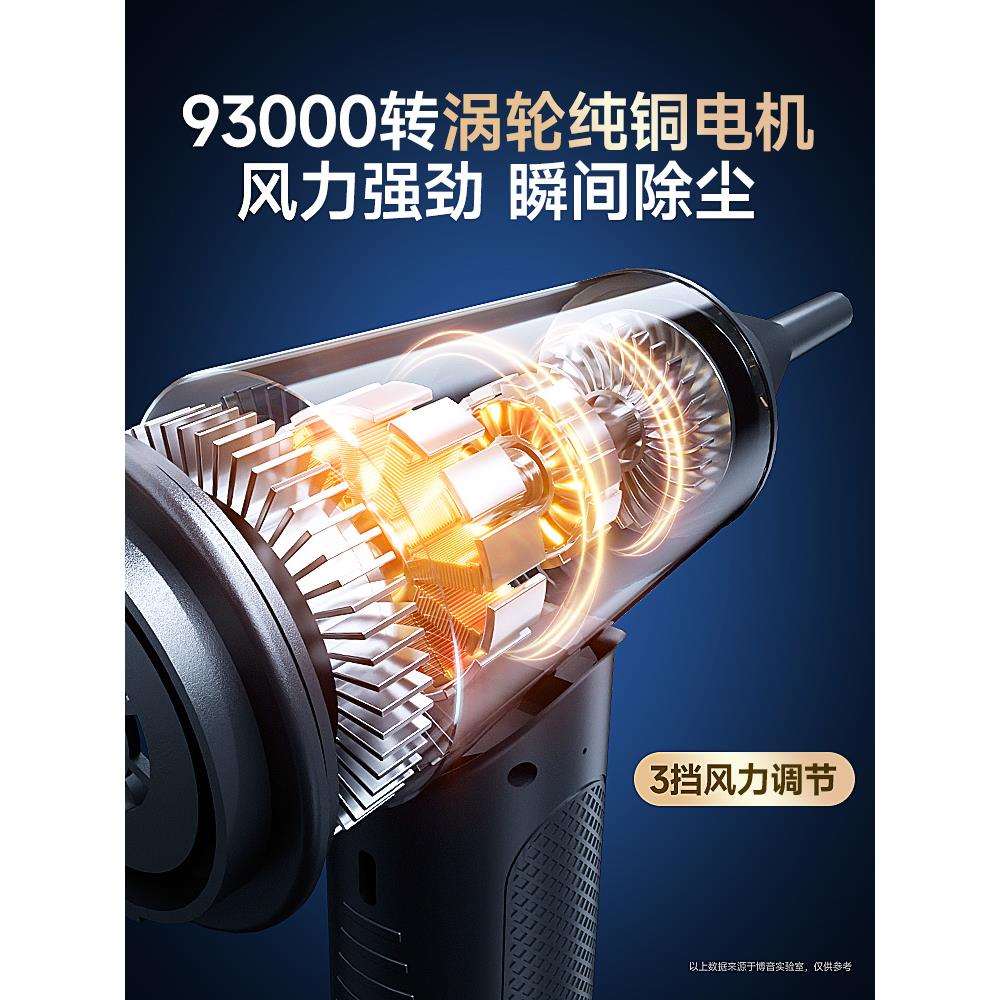 无线吹灰枪吹风枪电脑尘吹器除尘主机键盘机箱清理灰尘工具电动吹