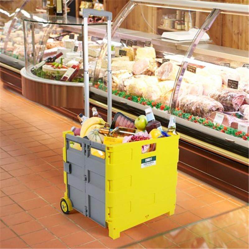 省力小帮手带轮子塑料箱拉杆车可折叠收纳箱式手推车超市购物车,农用物资,其他肥料,淘宝优惠券,粉丝福利购,淘宝优惠卷