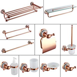 挂墙浴室置物架壁上洗澡洗手间收纳打孔卫生间洗漱台毛巾架GJ2023