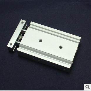 双活塞杆气缸CXSM25-125双杆气缸双联气缸导杆气缸