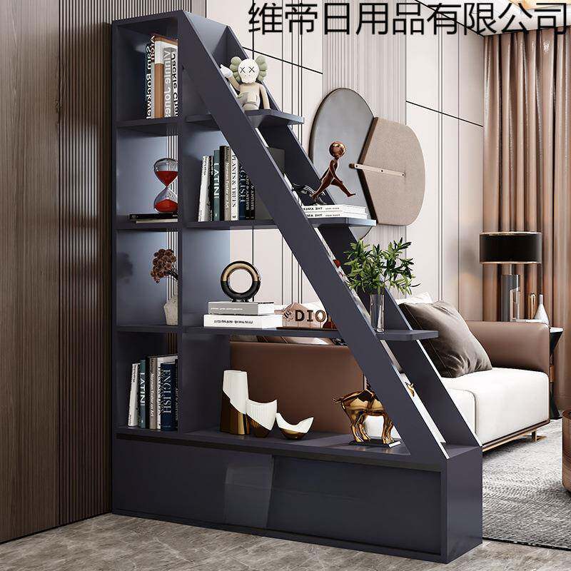 客厅隔断展示置物架书架花架装饰架书柜沙发玄关门厅进门落地收纳
