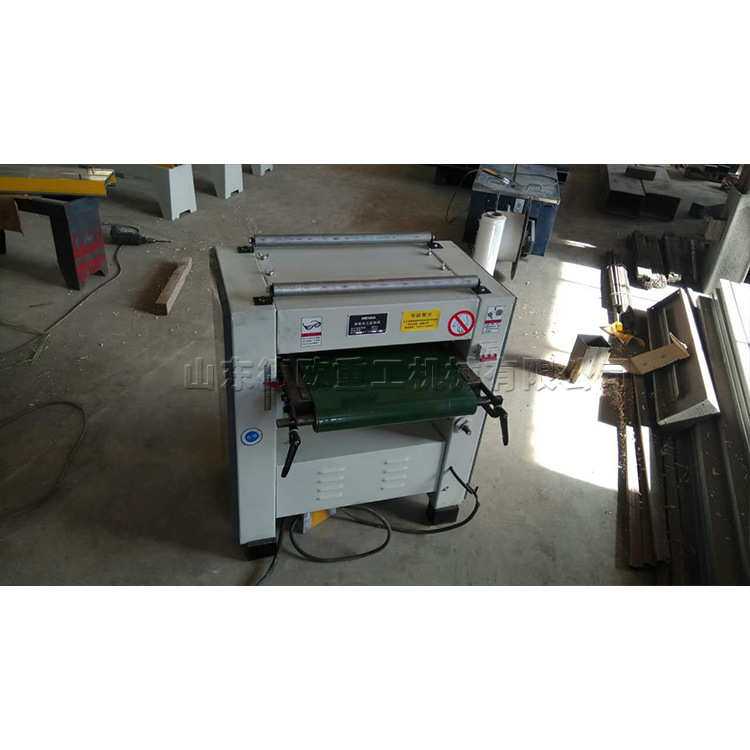 单面实木家具木工压刨床 木材厂刨木工机械 小型圆木方木刨削机