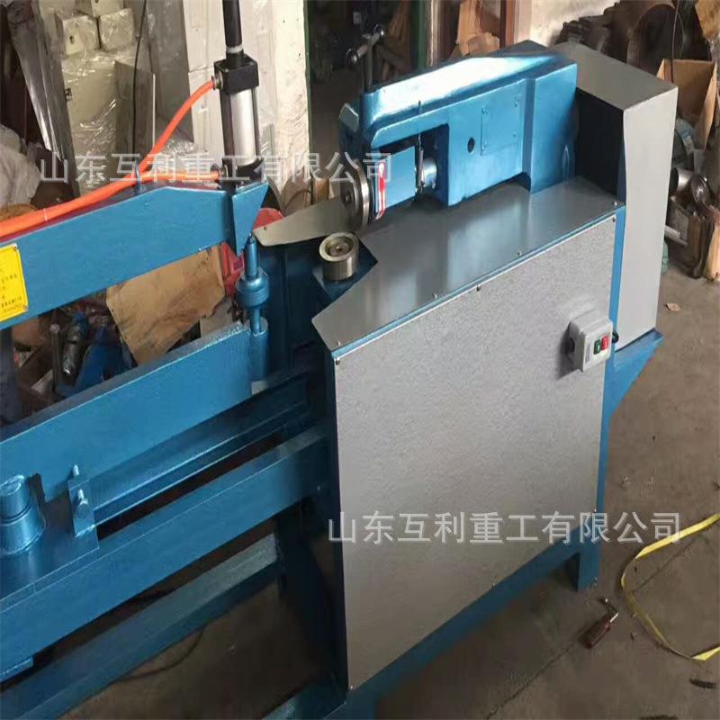 铁板气动切圆机手动压紧工字轮剪圆器铜板切圆机