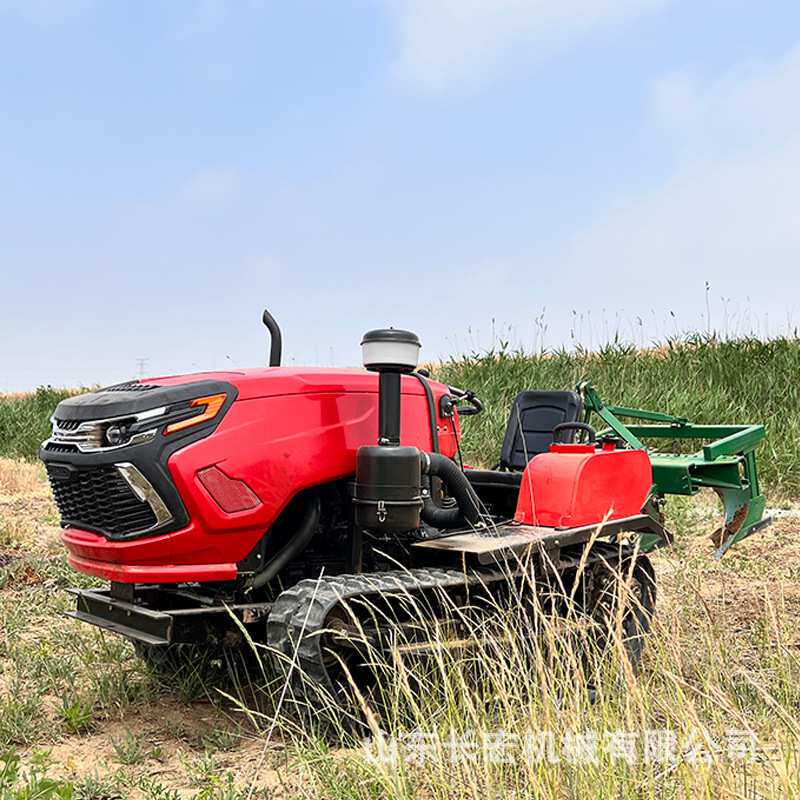 50马力乘坐式农业微耕机60马力水旱两用犁地开沟旋耕机