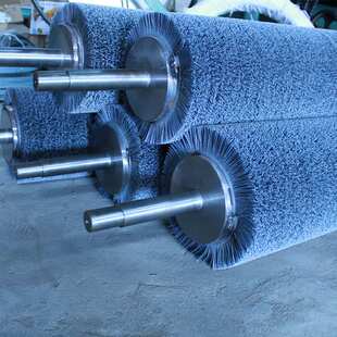 厂家 除尘清洗毛刷辊丝毛刷辊抛光刷辊磨料丝毛刷辊清洗机辊刷