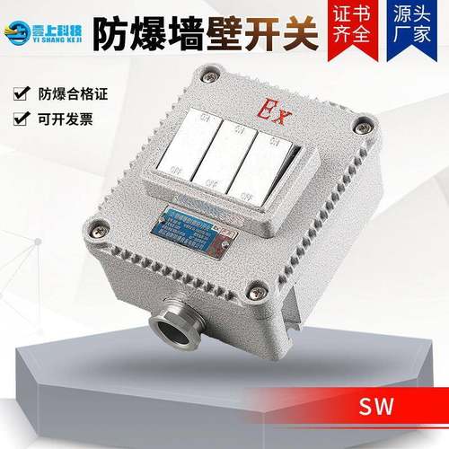 SW-防爆墙壁开关防爆墙壁开关照明开关单联双联防爆墙壁照明开关