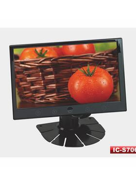 7英寸IC-S706T数字TFT-LCD头枕显示器车载车用高清画质双屏输出