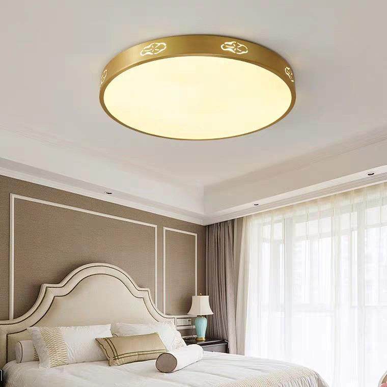 全铜卧室灯简约个性主卧书房走道玄关后现代轻奢超薄led吸顶灯具,特色手工艺,其他特色工艺品,淘宝优惠券,粉丝福利购,淘宝优惠卷