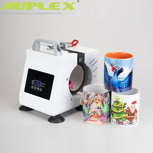AUPLEX迷你烫杯机11oz马克杯烤杯机AP2209手提式烫杯机烫印机