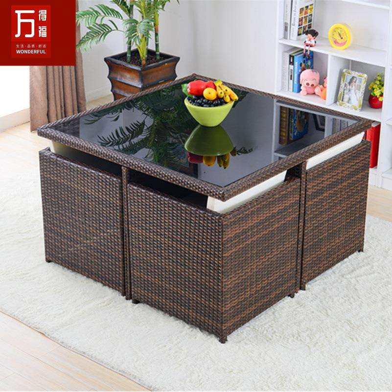 户外藤编桌椅酒吧网红咖啡厅奶茶店藤椅五件套室外铁艺桌椅组合,电子元器件市场,其它元器件,淘宝优惠券,粉丝福利购,淘宝优惠卷