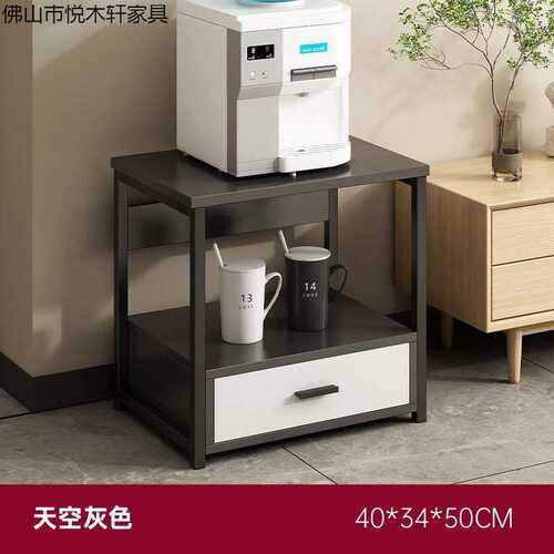 玻璃床头柜现代简约卧室收纳床边柜创意置物架酒店铁艺床头收纳柜